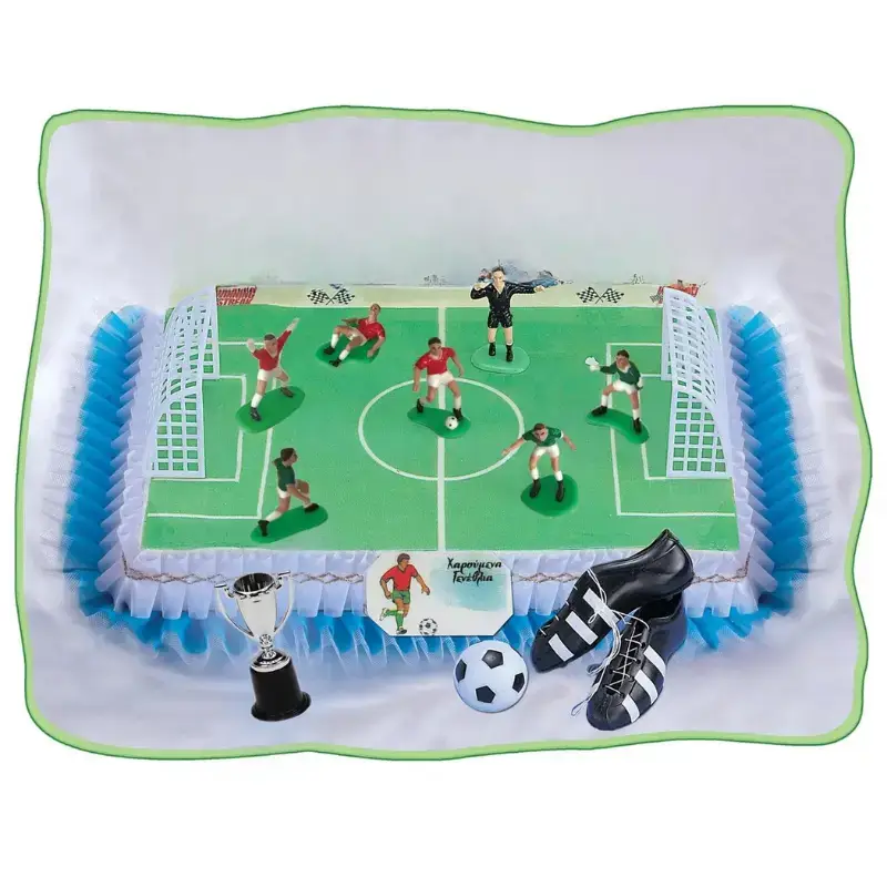 Σχέδιο τούρτας ποδόσφαιρο σετ