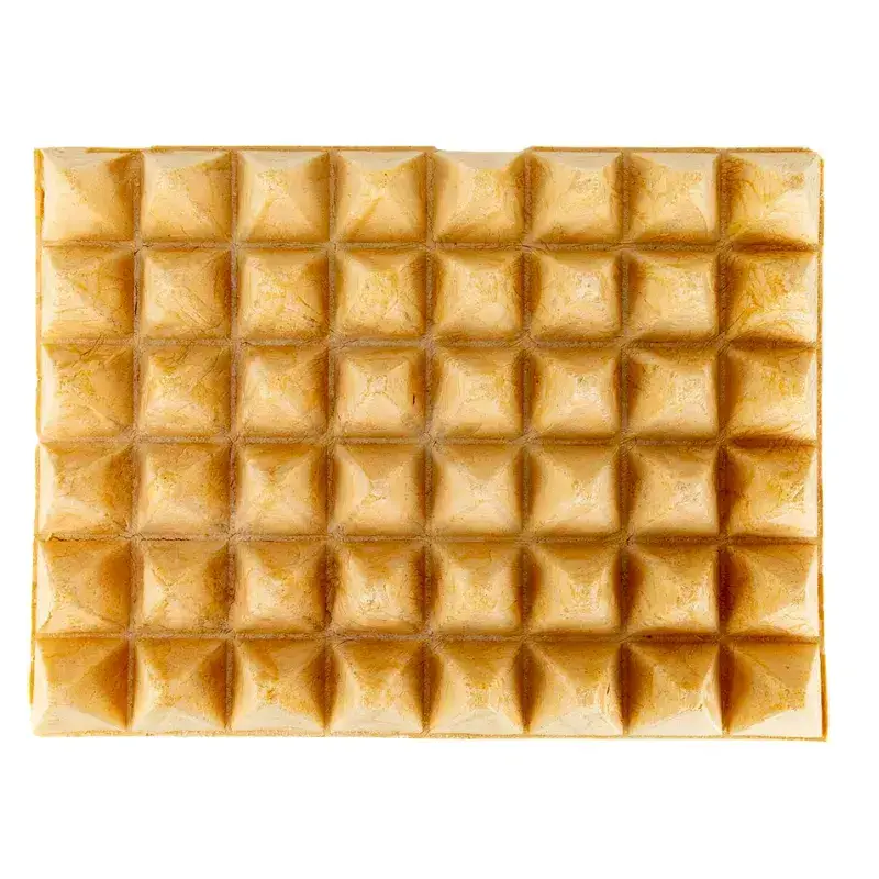 Βάφλα γκοφρέ σε πυραμίδες