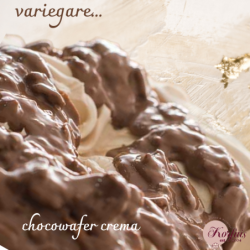 Ρίπλα πραλίνας με γκοφρέτα chocowafer crema