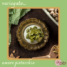Ρίπλα φυστίκι με γκοφρέτα variegato amore pistacchio