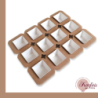 Φορμα χάρτινη 12 ατομικών θέσεων easy bake trays