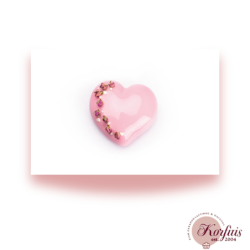 Γκλασάζ ζεστό φράουλα με γάλα miroir milky strawberry plus